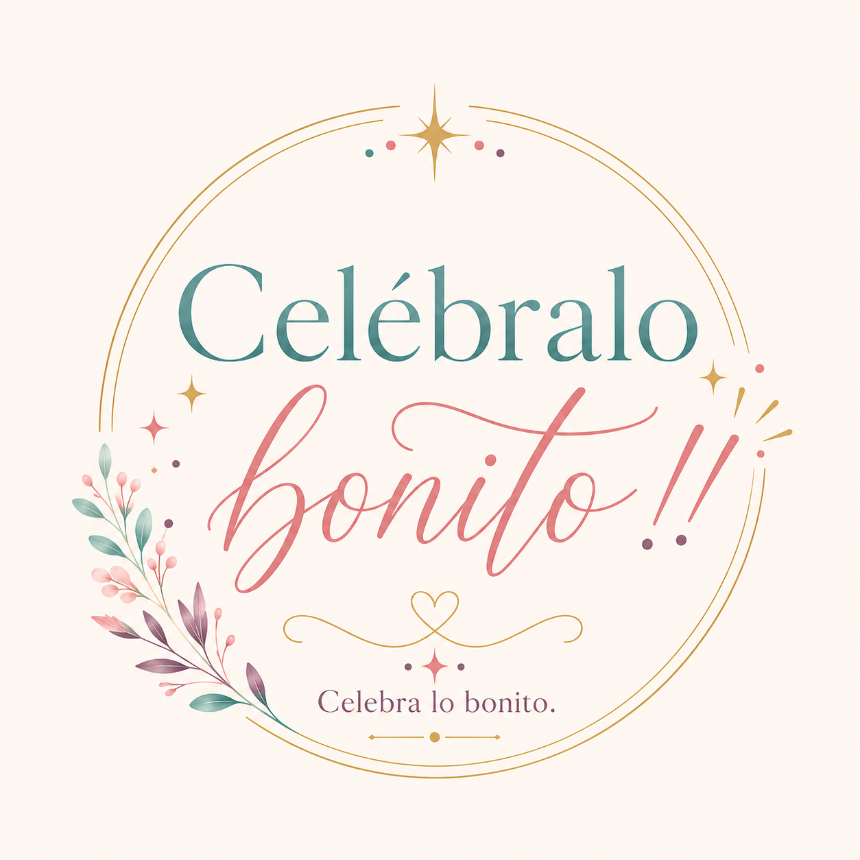 Logo Celébralo bonito